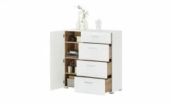 Kommode Cortina | 100|cm Weiß / Hirnholz (Nachbildung) -Kommode & Sideboards Verkäufe 12347839 6 201811271536