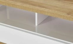 TV-Bank Meßbach III | Weiß / Riviera Eiche (Nachbildung) -Kommode & Sideboards Verkäufe 12349490 10 201811271607