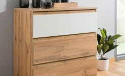 Kommode Tarent | Honigeiche (Nachbildung) / Weiß Ausführung IV -Kommode & Sideboards Verkäufe 12349662 9 201910282241