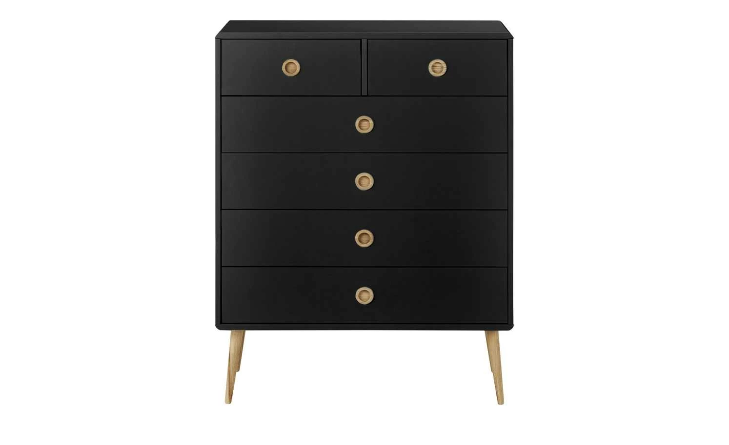 Kommode Olmo | Schwarz 2 Kommode Olmo | Schwarz – Bild 2