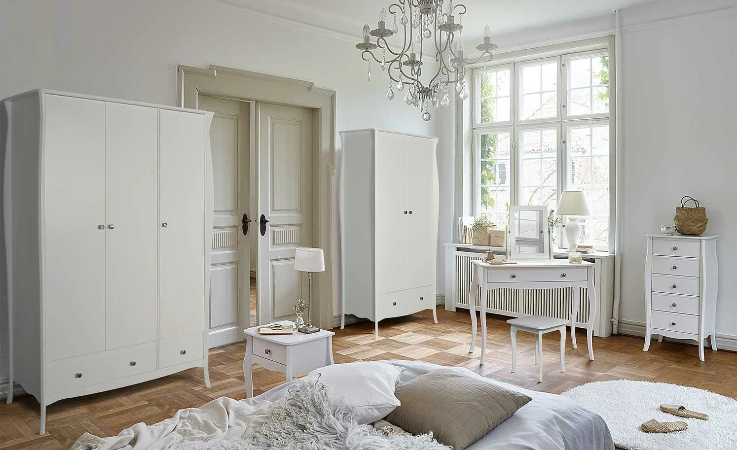 Kommode Barbona | Weiß 3 Kommode Barbona | Weiß – Bild 3