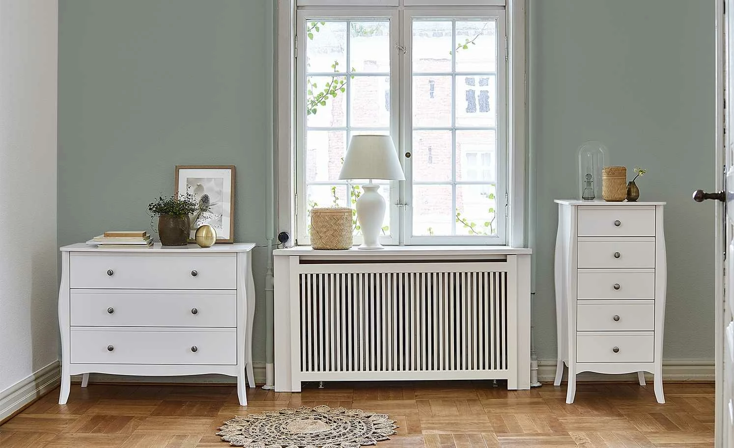 Kommode Barbona | Weiß 2 Kommode Barbona | Weiß – Bild 2