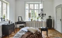 Kommode Barbona | Schwarz