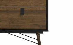 Kommode Rye | Walnuss (Nachbildung) / Schwarz 102|cm -Kommode & Sideboards Verkäufe 13100447 10 202110281301