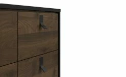 Kommode Rye | Walnuss (Nachbildung) / Schwarz 102|cm -Kommode & Sideboards Verkäufe 13100447 11 202110281301