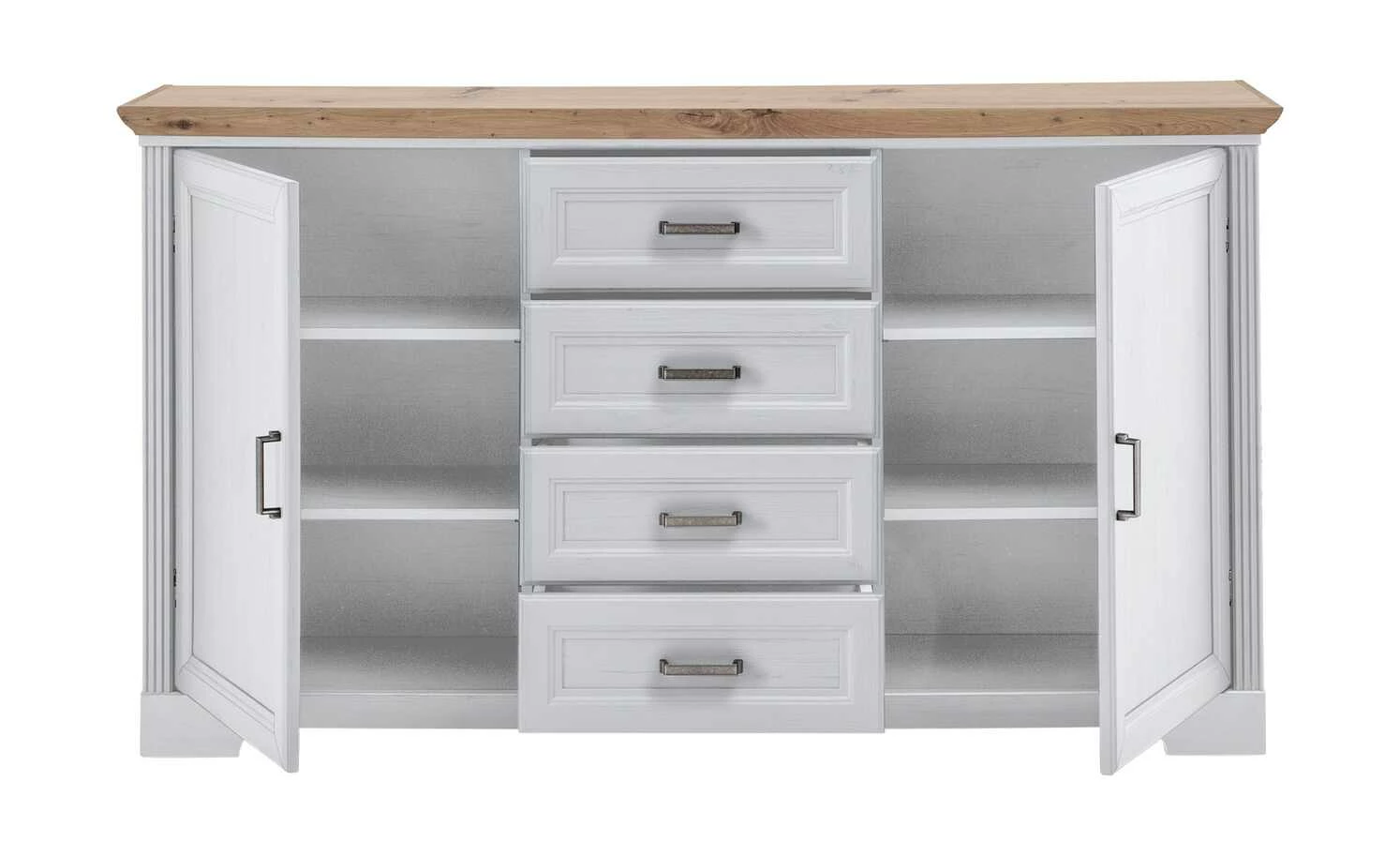 Kommode Varese | Pinie hell (Nachbildung)/ Asteiche (Nachbildung) 7 Kommode Varese | Pinie hell (Nachbildung)/ Asteiche (Nachbildung) – Bild 7