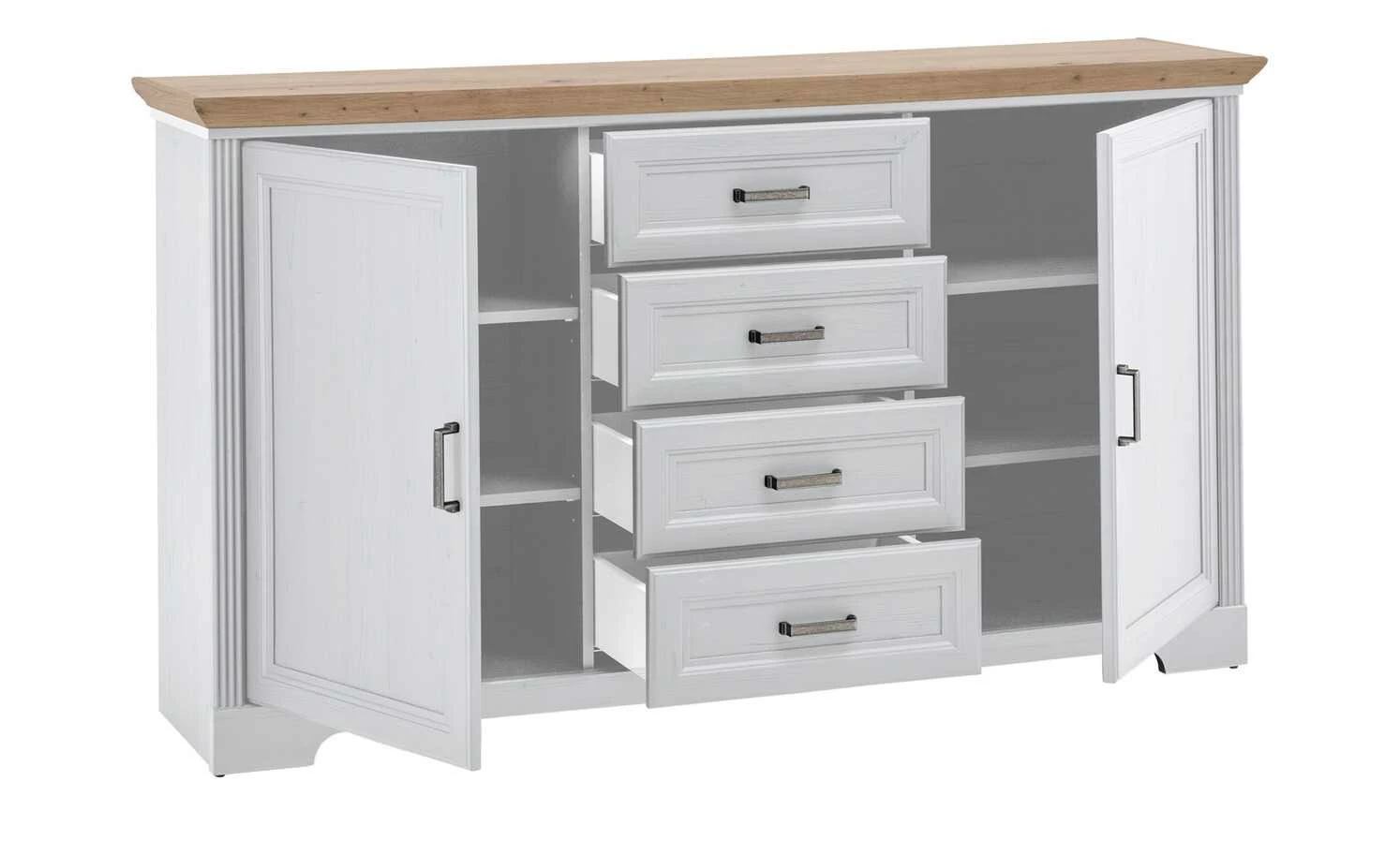 Kommode Varese | Pinie hell (Nachbildung)/ Asteiche (Nachbildung) 8 Kommode Varese | Pinie hell (Nachbildung)/ Asteiche (Nachbildung) – Bild 8