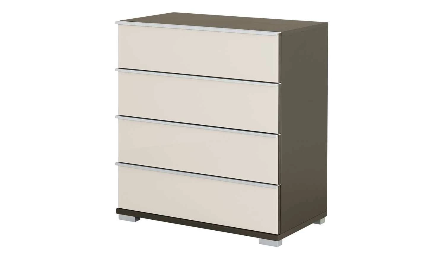 Schubkastenkommode Beda | Champagner Havanna (Taupe) 1 Schubkastenkommode Beda | Champagner Havanna (Taupe)