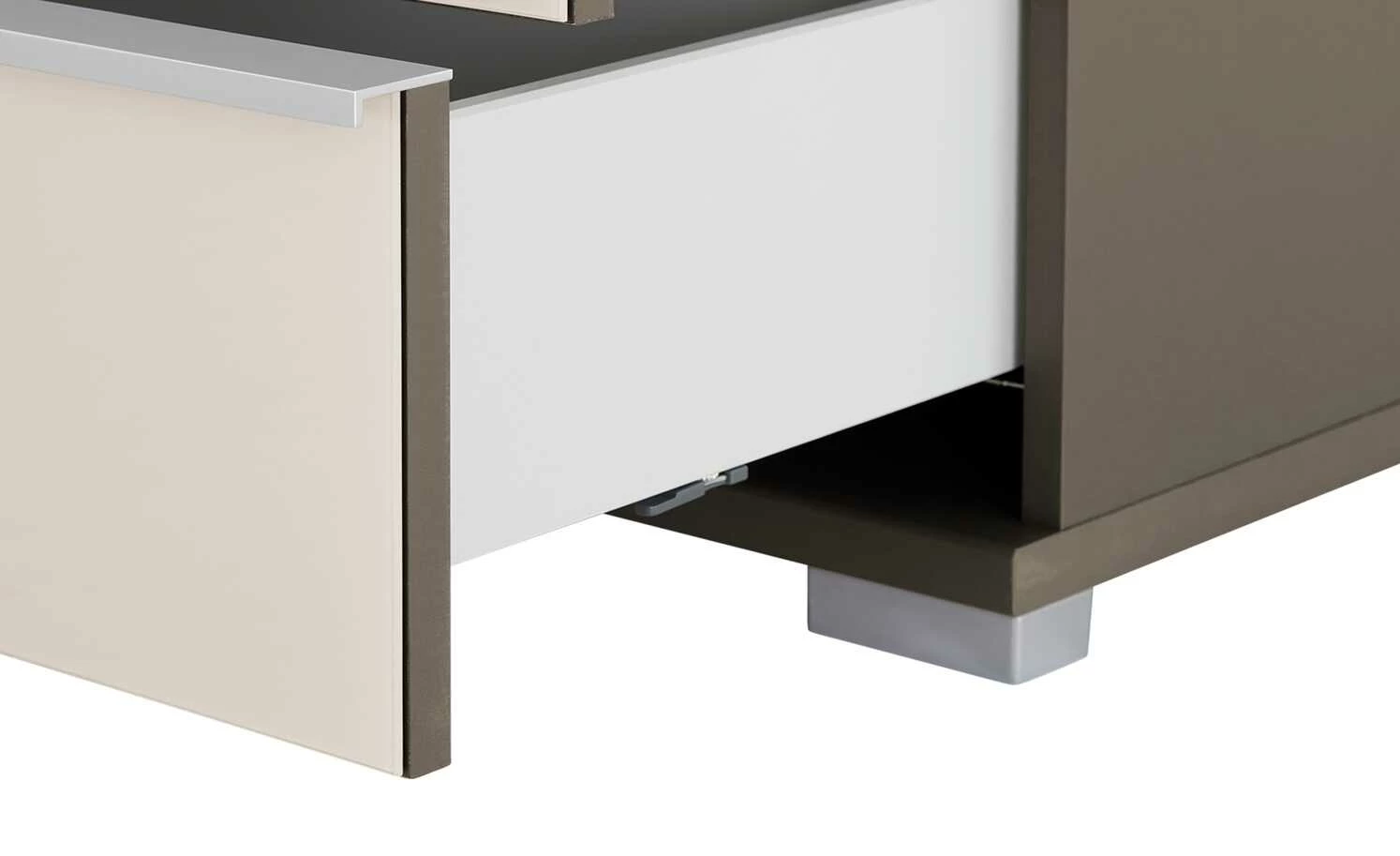 Schubkastenkommode Beda | Champagner Havanna (Taupe) 7 Schubkastenkommode Beda | Champagner Havanna (Taupe) – Bild 7