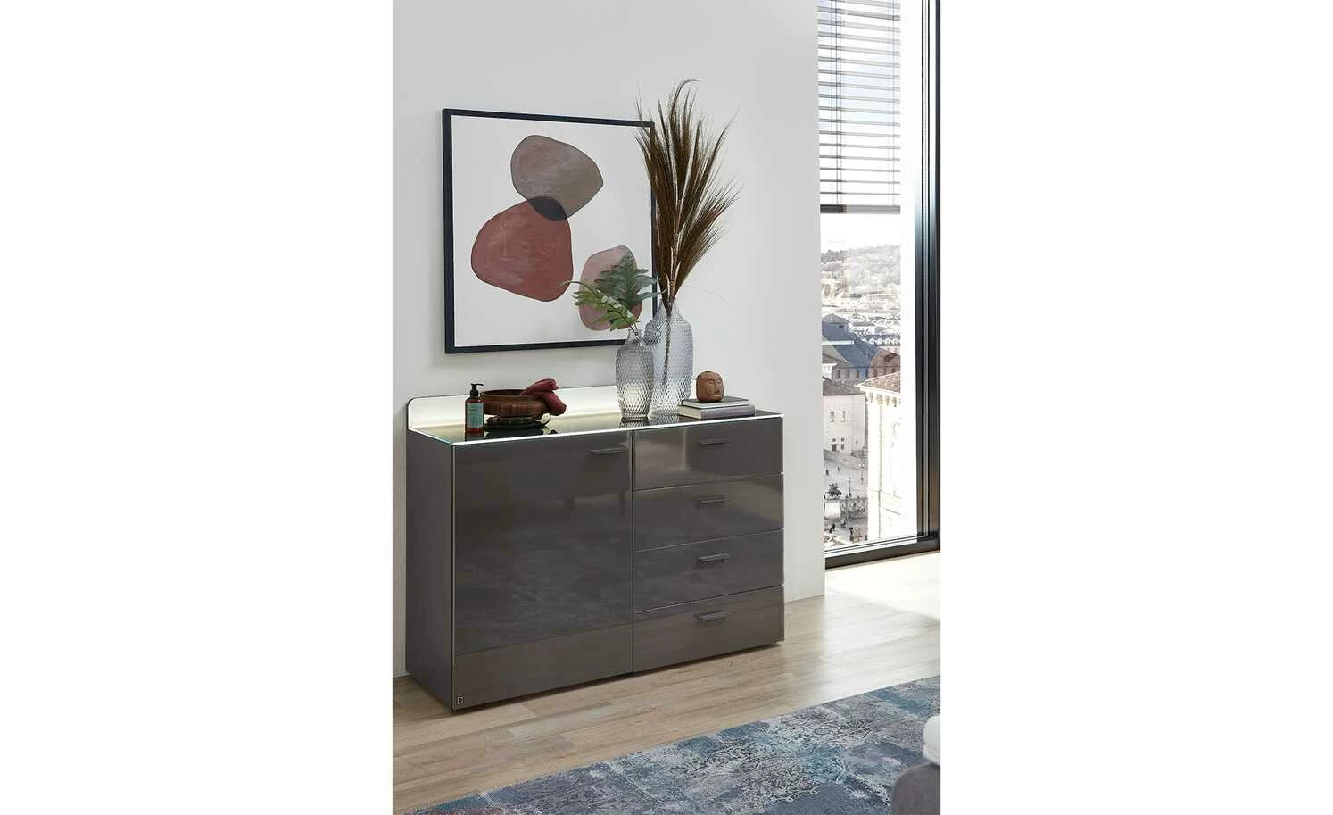 LEONARDO Kommode Leonardo Moments 2.0 | Schiefergrau 1 LEONARDO Kommode Leonardo Moments 2.0 | Schiefergrau