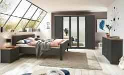 Kommode Varese | Graphit (Grau)/ Asteiche (Nachbildung) -Kommode & Sideboards Verkäufe 13101309 3 202206011100