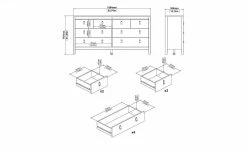 Kommode Madron | Weiß -Kommode & Sideboards Verkäufe 13101345 1 202205172231