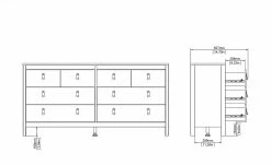Kommode Madron | Schwarz -Kommode & Sideboards Verkäufe 13101346 15 202205172231