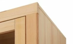 smart Vitrine Oslo | Kernbuche (Nachbildung) / Kernbuche / Weiß -Kommode & Sideboards Verkäufe 13203090 7 202102022238