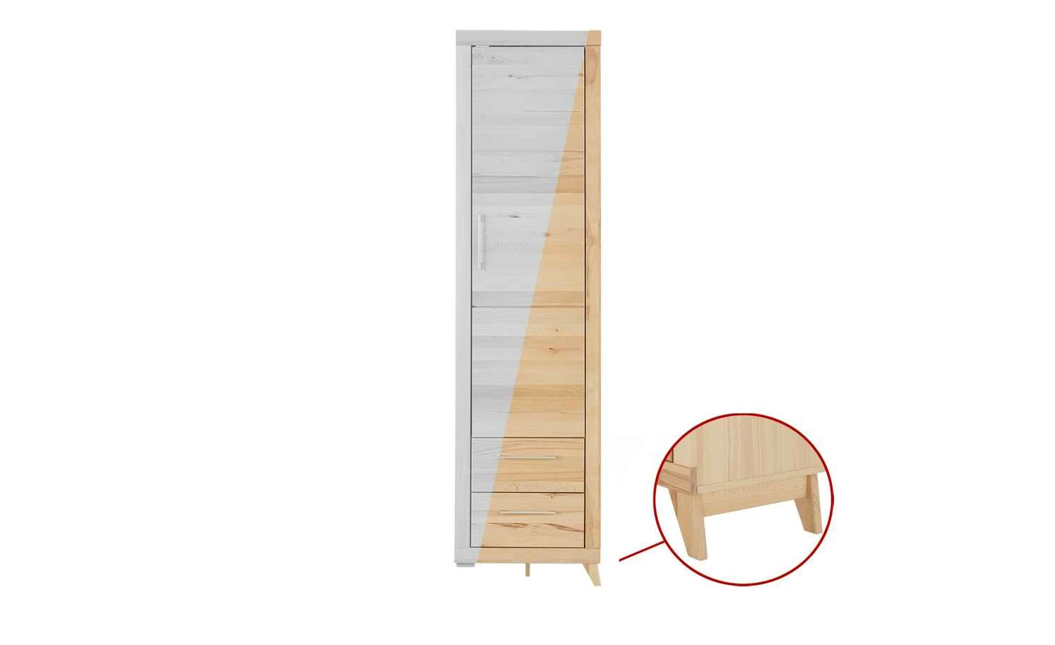 smart Schrank Oslo | Kernbuche (Nachbildung) / Kernbuche 1 smart Schrank Oslo | Kernbuche (Nachbildung) / Kernbuche