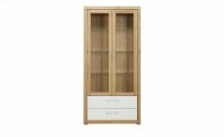 smart Vitrine Oslo | Wildeiche (Nachbildung) / Wildeiche / Weiß -Kommode & Sideboards Verkäufe 13203100 3 202006180919