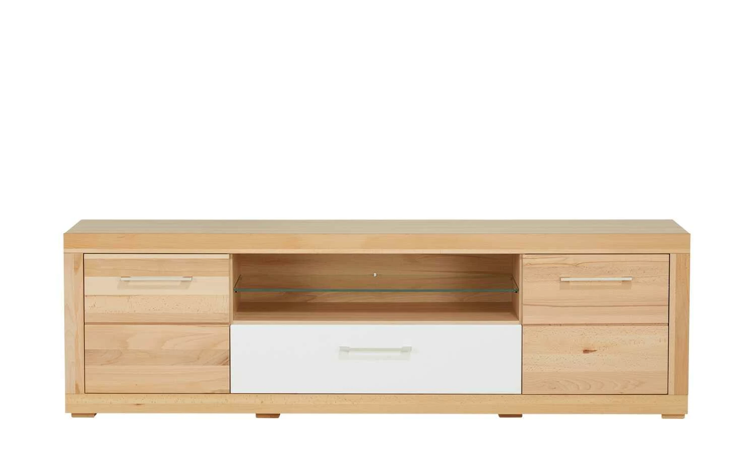 smart Lowboard Oslo | Kernbuche (Nachbildung) / Kernbuche / Weiß 16 smart Lowboard Oslo | Kernbuche (Nachbildung) / Kernbuche / Weiß – Bild 16