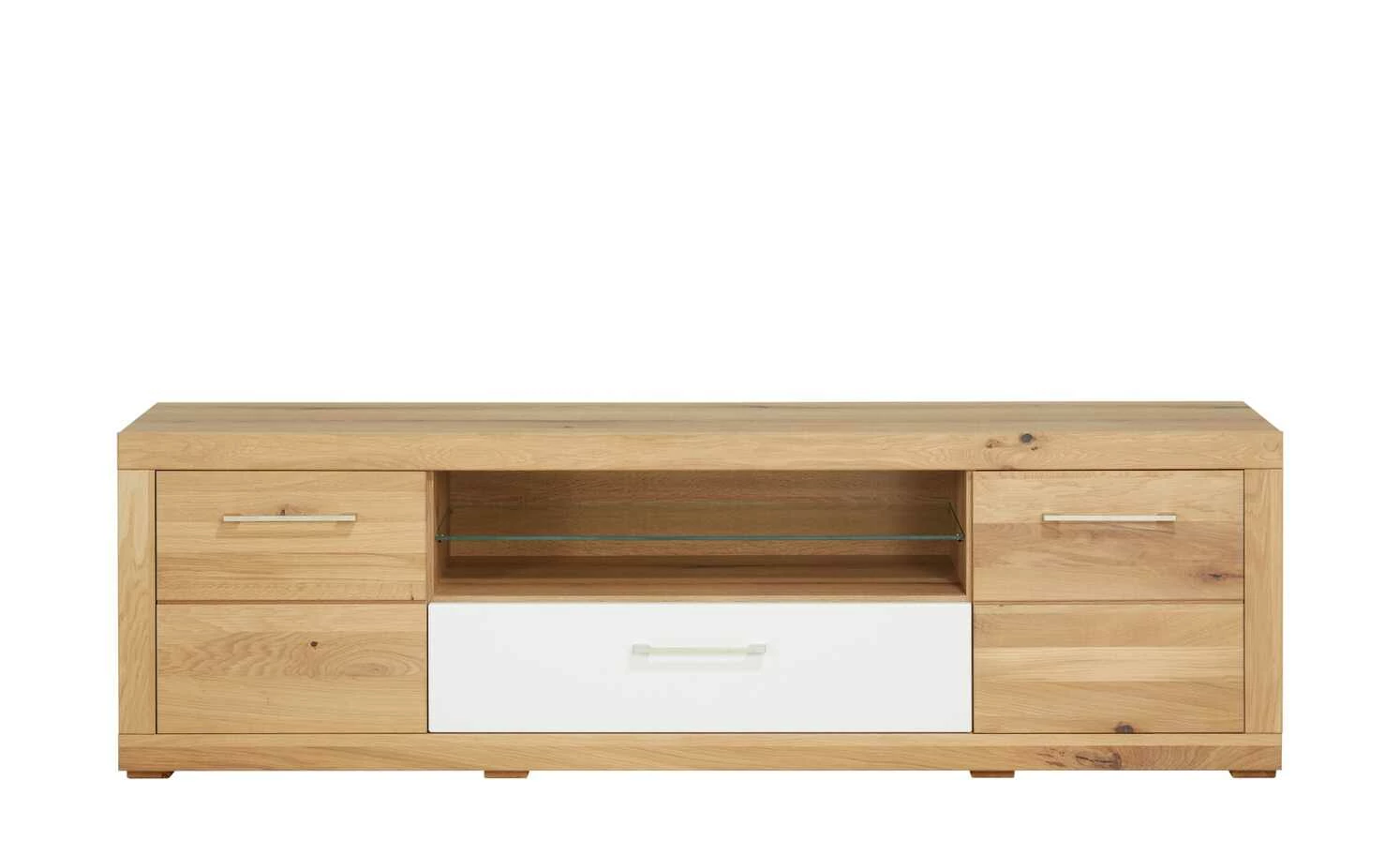 smart Lowboard Oslo | Wildeiche (Nachbildung) / Wildeiche / Weiß 8 smart Lowboard Oslo | Wildeiche (Nachbildung) / Wildeiche / Weiß – Bild 8