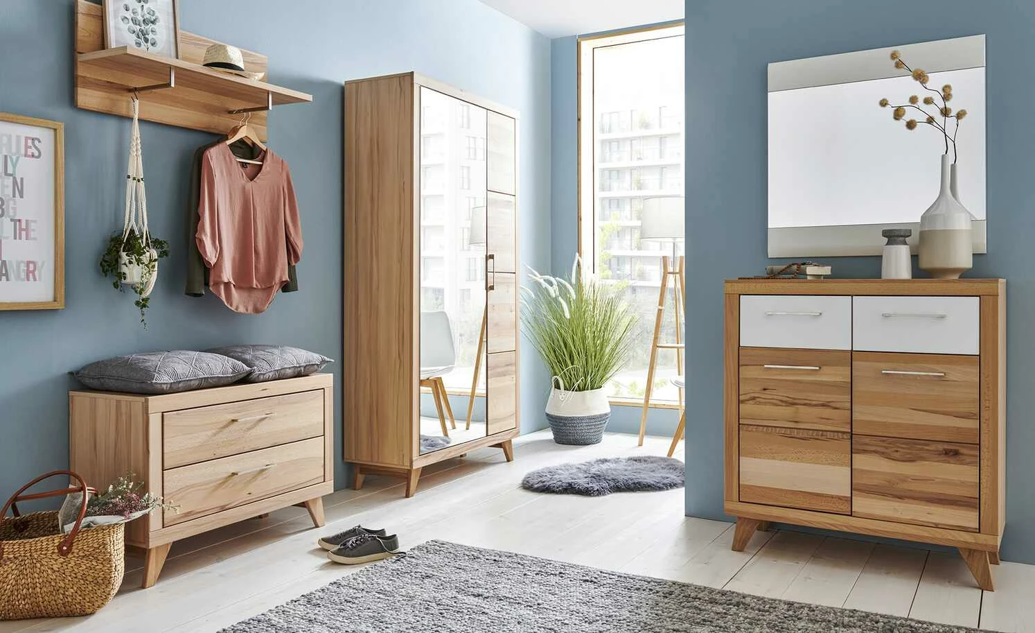 smart Fuß-Set Oslo | Buche 1 smart Fuß-Set Oslo | Buche