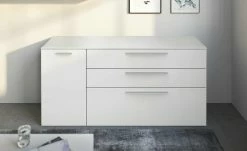 Gallery M Sideboard Arrive | Weiß Ausrichtung links
