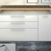 Gallery M Sideboard Arrive | Weiß / Eiche Ausrichtung rechts