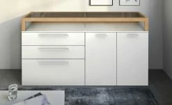 Gallery M Sideboard Arrive | Weiß / Eiche Ausrichtung rechts