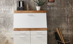 Sekretär Cortina | Weiß / Eiche (Nachbildung) 10 Sekretär Cortina | Weiß / Eiche (Nachbildung) -Kommode & Sideboards Verkäufe 13205185 1 202203102232