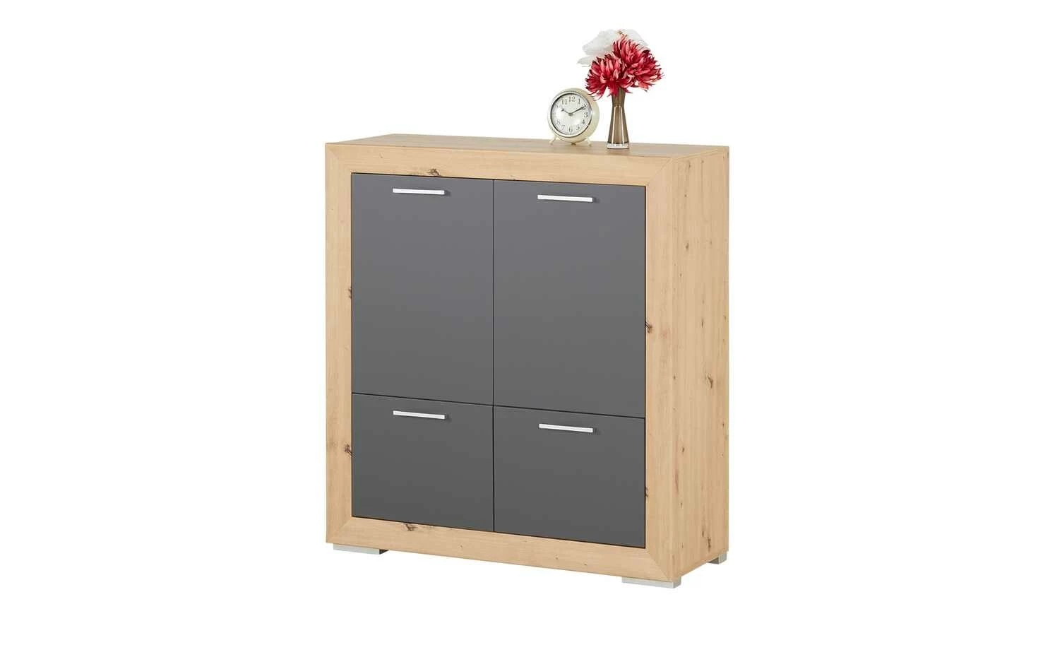 Highboard Fiesta | Asteiche (Nachbildung) / Grau 8 Highboard Fiesta | Asteiche (Nachbildung) / Grau – Bild 8