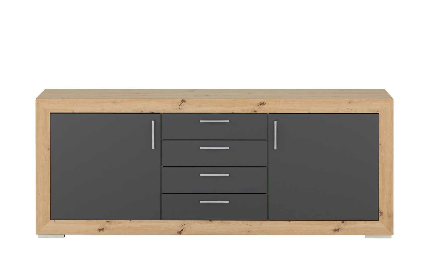 Sideboard Fiesta | Asteiche(Nachbildung) / Grau 7 Sideboard Fiesta | Asteiche(Nachbildung) / Grau – Bild 7