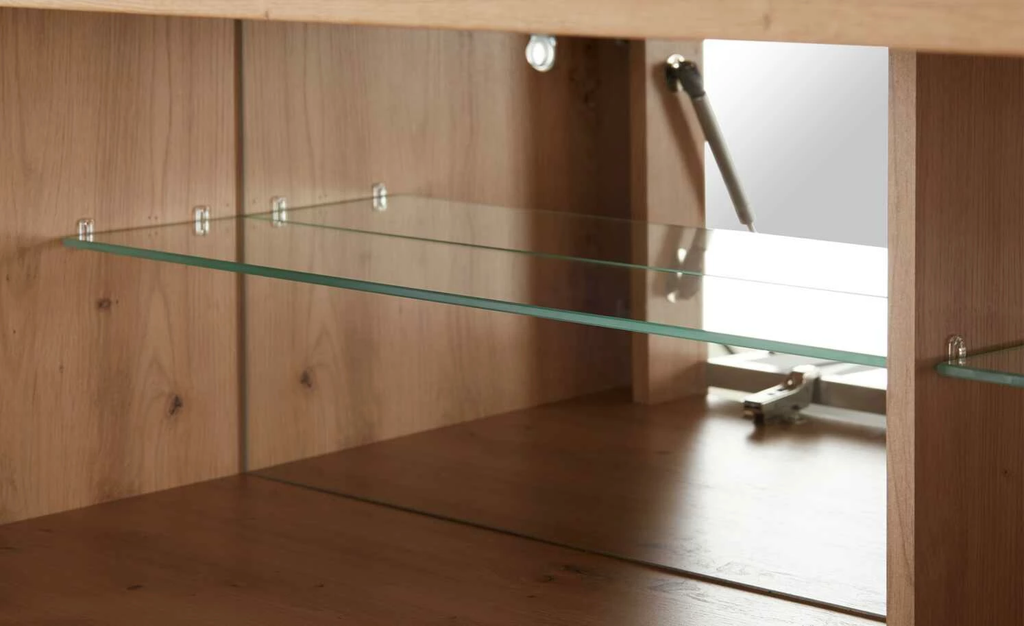 Barschrank Fiesta | Asteiche (Nachbildung) / Grau 5 Barschrank Fiesta | Asteiche (Nachbildung) / Grau – Bild 5