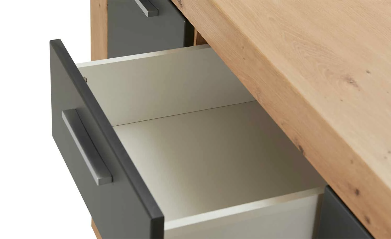 Sideboard Fiesta | Asteiche (Nachbildung) / Grau 5 Sideboard Fiesta | Asteiche (Nachbildung) / Grau – Bild 5