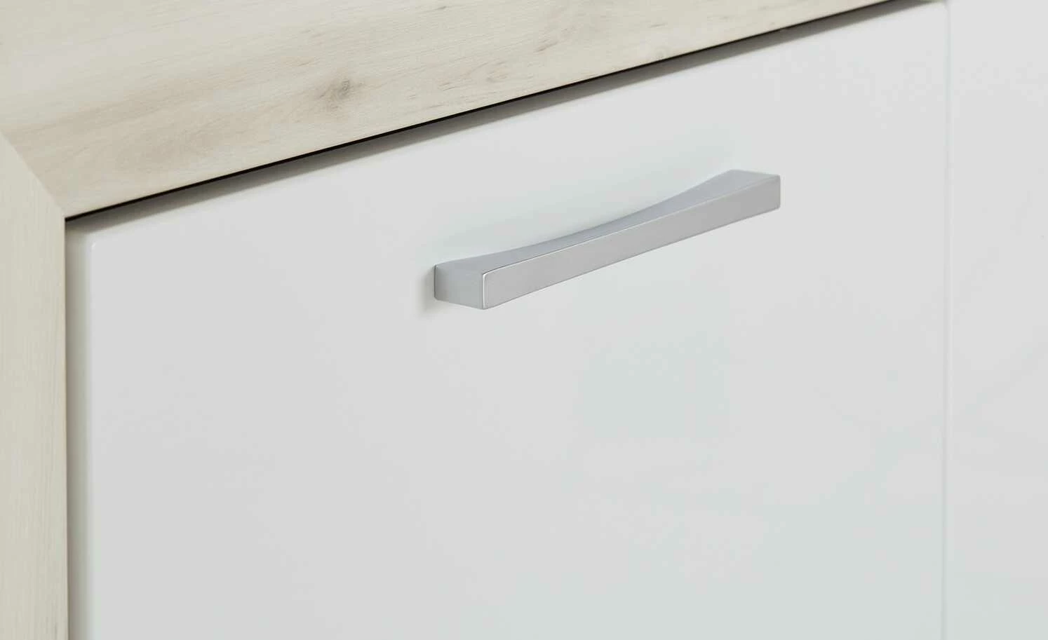 Highboard Fiesta | Eiche hell (Nachbildung) / Weiß 4 Highboard Fiesta | Eiche hell (Nachbildung) / Weiß – Bild 4