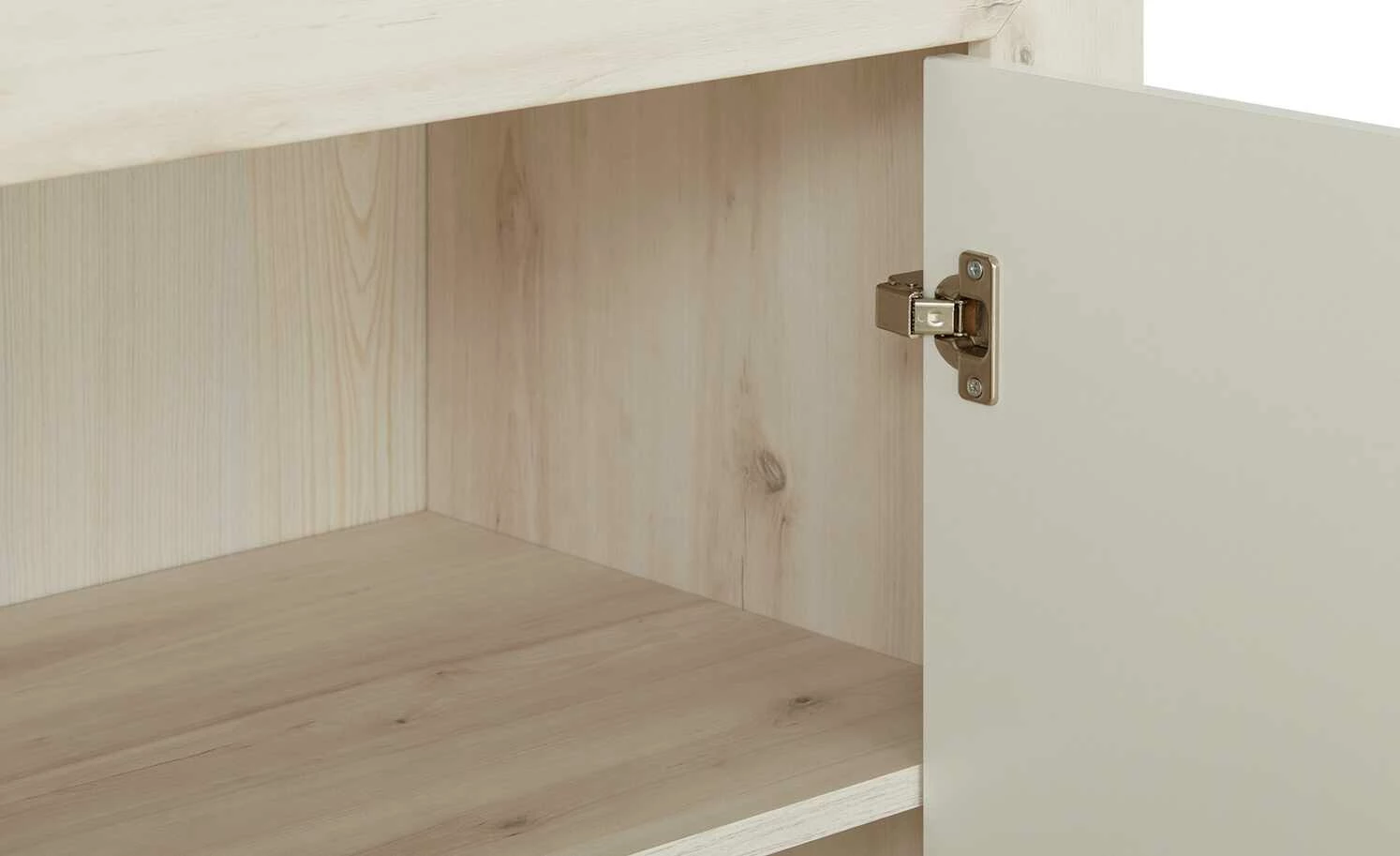 Sideboard Fiesta | Eiche hell (Nachbildung) / Weiß 5 Sideboard Fiesta | Eiche hell (Nachbildung) / Weiß – Bild 5