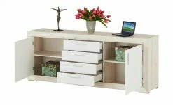 Sideboard Fiesta | Eiche hell (Nachbildung) / Weiß 18 Sideboard Fiesta | Eiche hell (Nachbildung) / Weiß -Kommode & Sideboards Verkäufe 13205972 7 202202171235