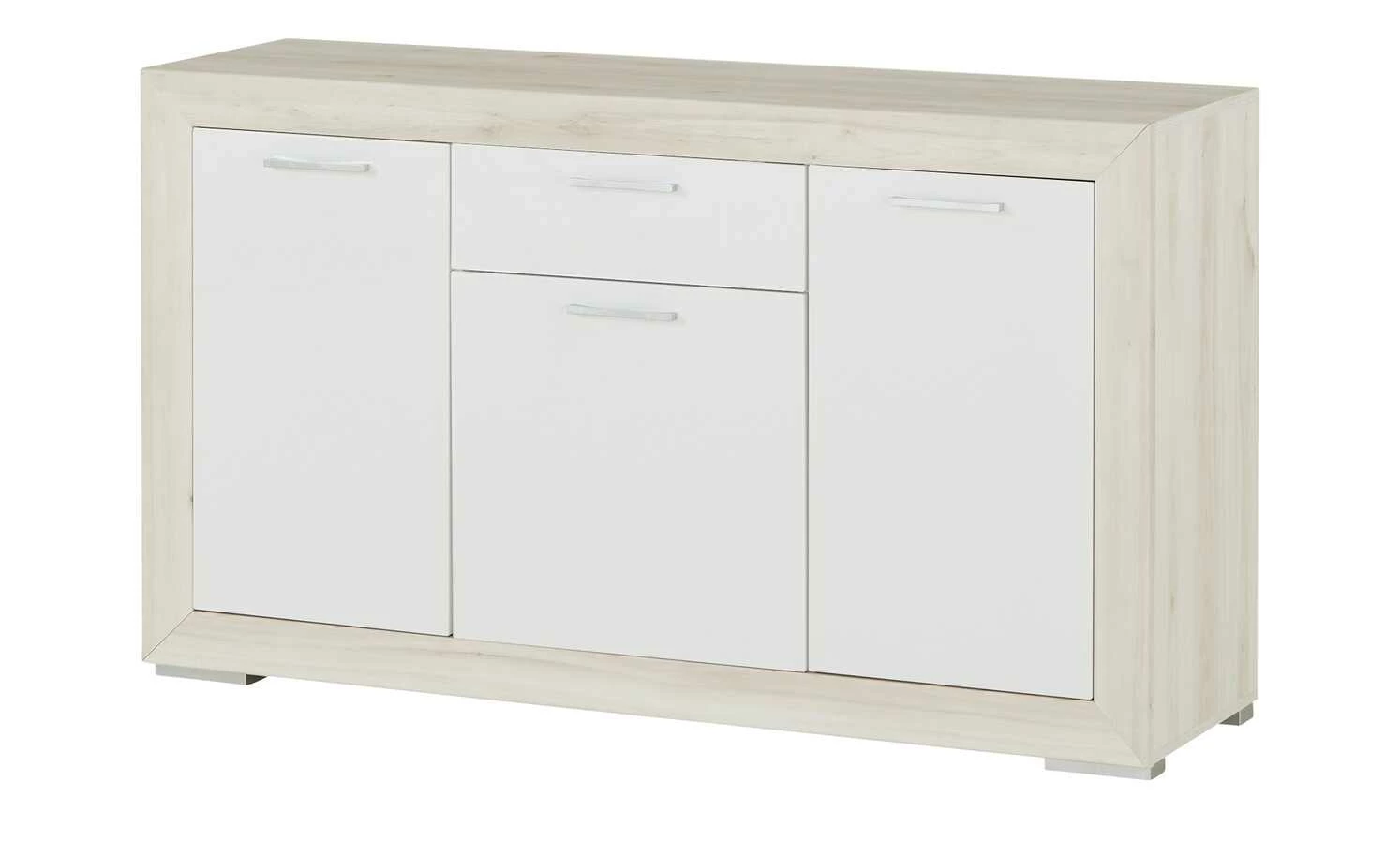 Sideboard Fiesta | Eiche hell (Nachbildung) / Weiß 1 Sideboard Fiesta | Eiche hell (Nachbildung) / Weiß