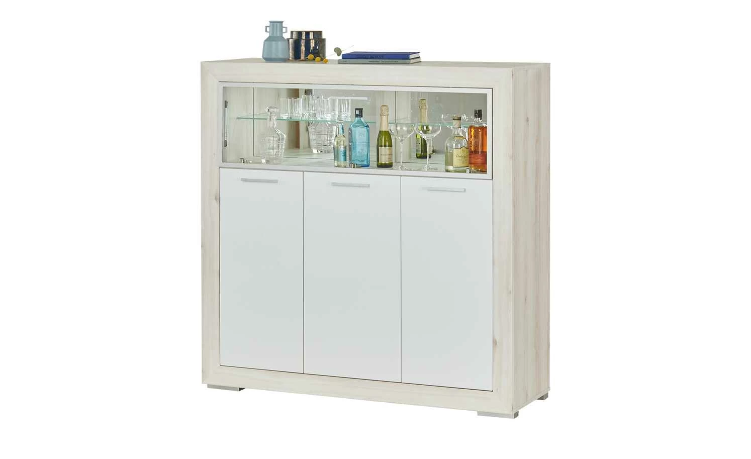 Barschrank Fiesta | Eiche hell (Nachbildung) / Weiß 10 Barschrank Fiesta | Eiche hell (Nachbildung) / Weiß – Bild 10