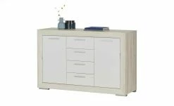 Sideboard Fiesta | Eiche hell (Nachbildung) / Weiß -Kommode & Sideboards Verkäufe 13205978 12 202206211245