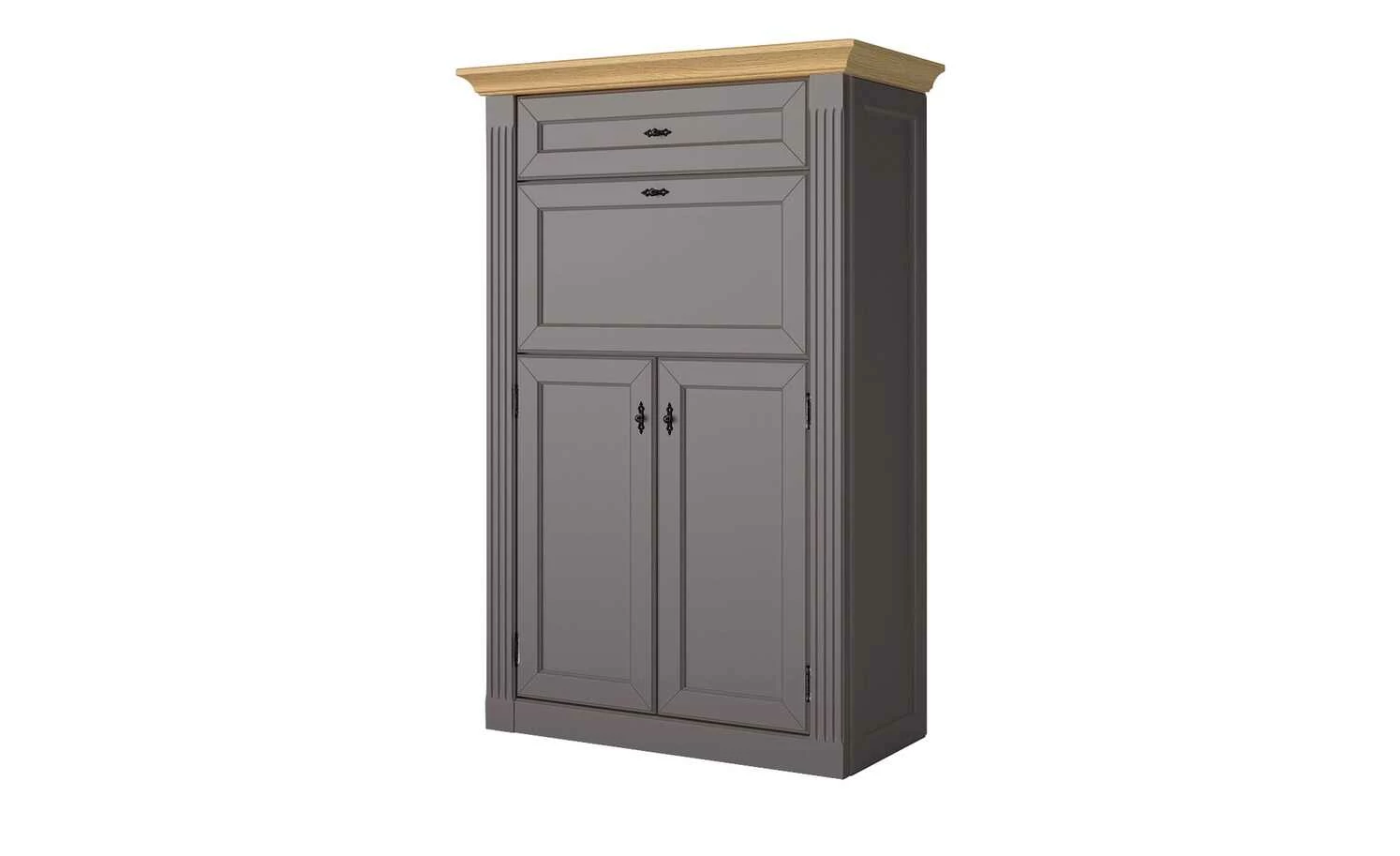 maison bleue Sekretär Petit Chalet | Graphitgrau / Asteiche 1 maison bleue Sekretär Petit Chalet | Graphitgrau / Asteiche