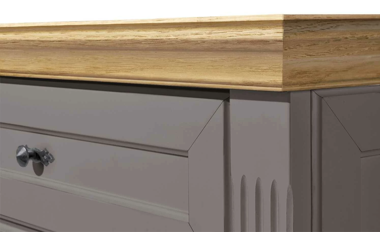 maison bleue Sekretär Petit Chalet | Graphitgrau / Asteiche 4 maison bleue Sekretär Petit Chalet | Graphitgrau / Asteiche – Bild 4