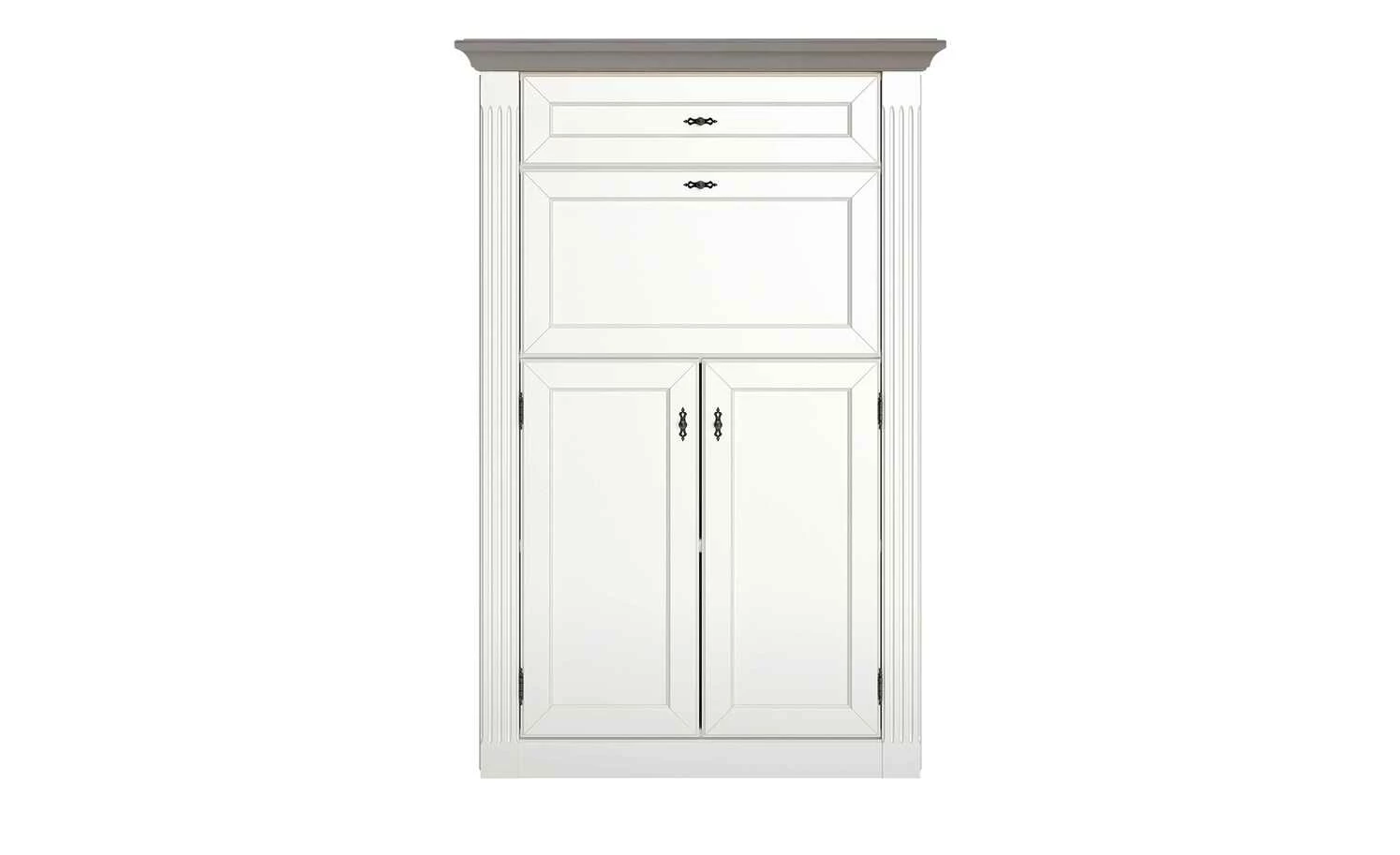 maison bleue Sekretär Petit Chalet | Weiß / Graphitgrau 6 maison bleue Sekretär Petit Chalet | Weiß / Graphitgrau – Bild 6