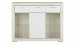 Highboard Fiesta | Eiche hell (Nachbildung) / Weiß -Kommode & Sideboards Verkäufe 13206543 3 202206241234