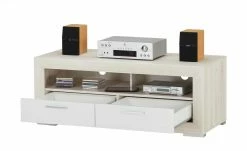 Lowboard Fiesta | Eiche hell (Nachbildung) / Weiß -Kommode & Sideboards Verkäufe 13206545 11 202206222231