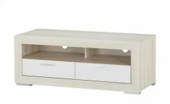 Lowboard Fiesta | Eiche hell (Nachbildung) / Weiß