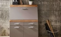 Sekretär Cortina | Grau / Eiche (Nachbildung) 10 Sekretär Cortina | Grau / Eiche (Nachbildung) -Kommode & Sideboards Verkäufe 13206694 3 202203102232