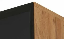 Vitrine Cortina | Schwarz / Eiche Altholz (Nachbildung) -Kommode & Sideboards Verkäufe 13207049 10 202206231234