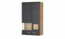 Hängevitrine Cortina | Schwarz / Eiche Altholz (Nachbildung) -Kommode & Sideboards Verkäufe 13207052 1 202206291057