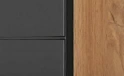 Hängevitrine Cortina | Schwarz / Eiche Altholz (Nachbildung) -Kommode & Sideboards Verkäufe 13207052 18 202206291057