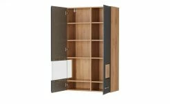 Hängevitrine Cortina | Schwarz / Eiche Altholz (Nachbildung) -Kommode & Sideboards Verkäufe 13207052 6 202206291057