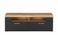 Lowboard groß Cortina | Schwarz / Eiche Altholz (Nachbildung) -Kommode & Sideboards Verkäufe 13207053 3 202207052234