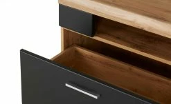 Lowboard groß Cortina | Schwarz / Eiche Altholz (Nachbildung) -Kommode & Sideboards Verkäufe 13207053 6 202207052234